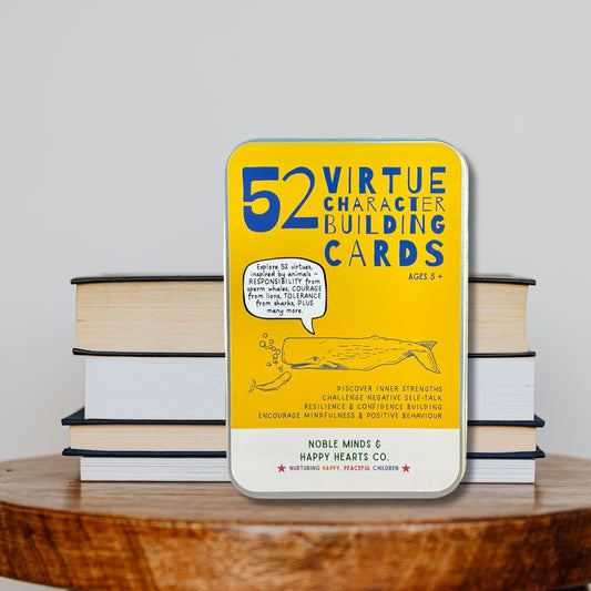 52 Virtue and Character/Strength Building Well-Being Cards for Children